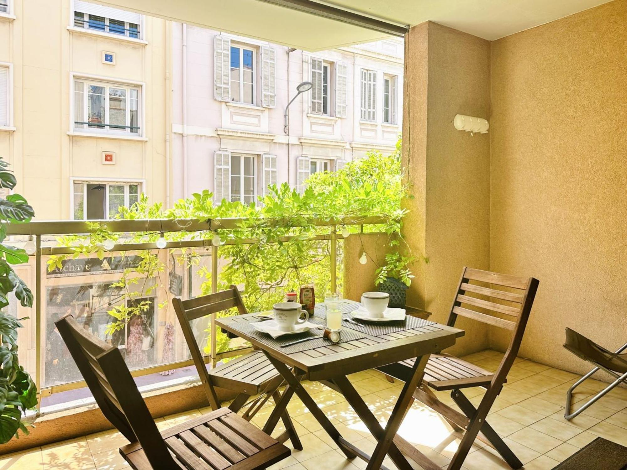 L'azur - 3 Pieces Centre - Terrasse Cannes