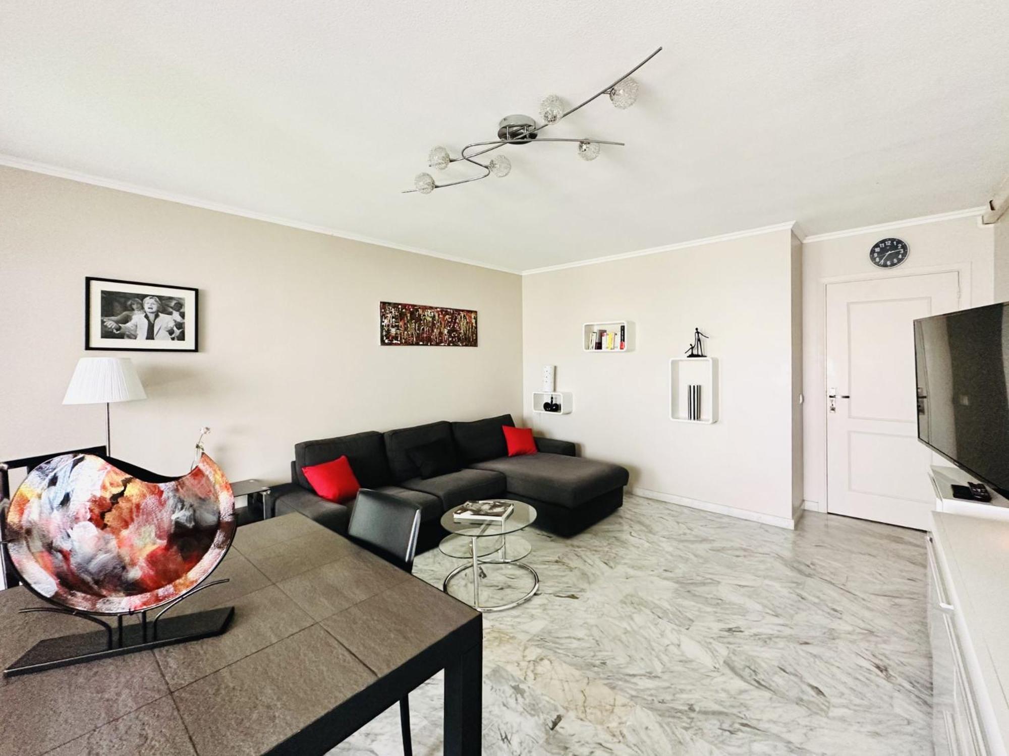 L'azur - 3 Pieces Centre - Terrasse Appartement Cannes